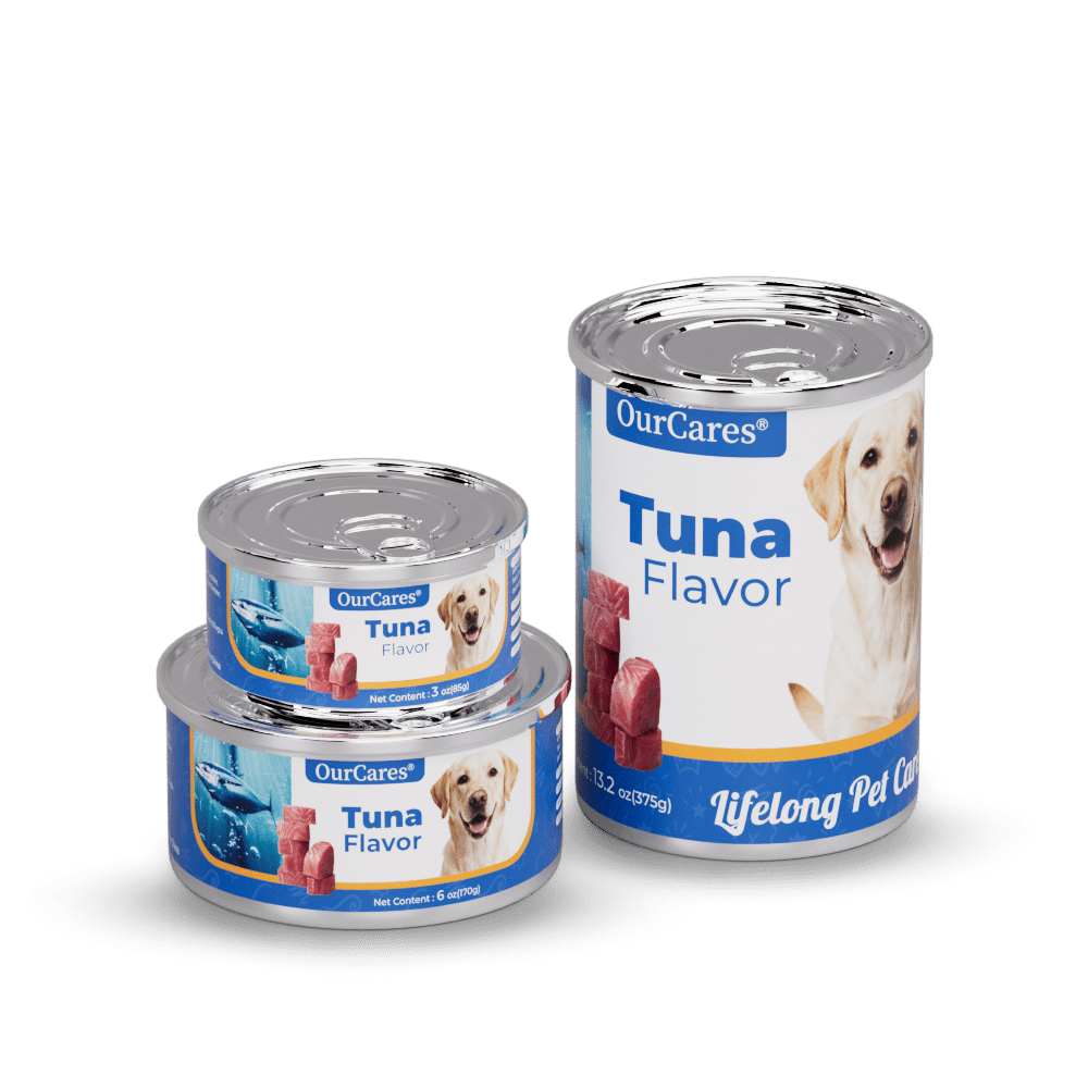 Ground Dinner Wet Dog Food Variety Pack, Tuna Flavor and Chopped Dinner with Tuna, Made with Natural Ingredients
