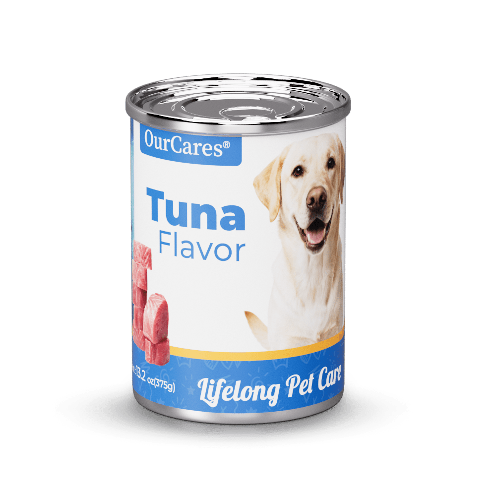Ground Dinner Wet Dog Food Variety Pack, Tuna Flavor and Chopped Dinner with Tuna, Made with Natural Ingredients
