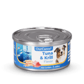 Ground Dinner Wet Dog Food Variety Pack, Tuna &Krill Flavor and Chopped Dinner with Tuna and Krill, Made with Natural Ingredients