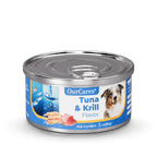 Ground Dinner Wet Dog Food Variety Pack, Tuna &Krill Flavor and Chopped Dinner with Tuna and Krill, Made with Natural Ingredients