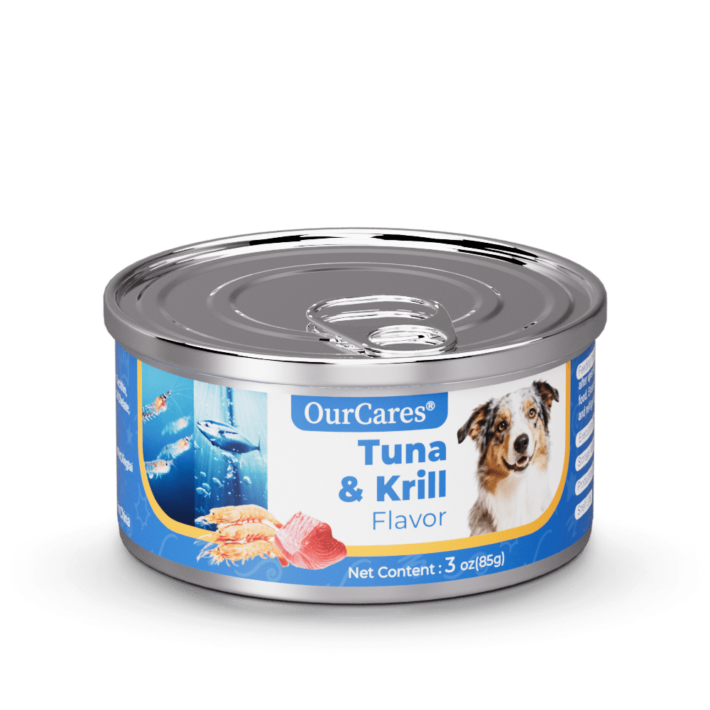Ground Dinner Wet Dog Food Variety Pack, Tuna &Krill Flavor and Chopped Dinner with Tuna and Krill, Made with Natural Ingredients