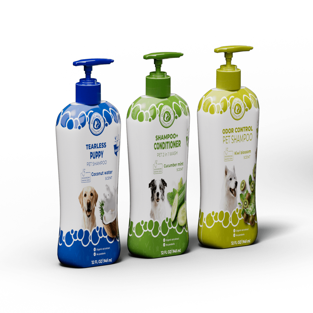 Deodorizing Dog Shampoo with Baking Soda for Odor Control, Tearless Moisturizing Formula for Sensitive Skin,  Safe for Dogs and Puppies, 32 Fl Oz