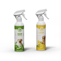 Ultra Fresh Waterless Dog Bath Spray, Baking Soda Deodorizer No-Rinse Dry Dog Shampoo for Between-Bath Odor Control and Coat Freshening, Detangling, 8 Fl Oz