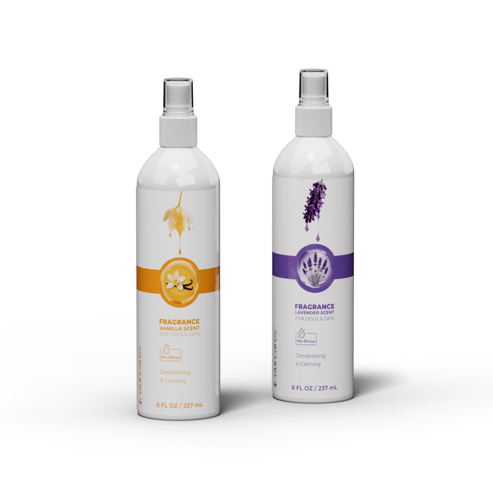 Dog Deodorizing Conditioner Spray, Conditioning & Odor-Eliminating Perfume for Dogs, for All Coat Types, Lavender & vanilla Scent, 8 oz