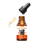 OURCARES L-Lysine Liquid for Cats, Immune System Support & Respiratory Health Booster