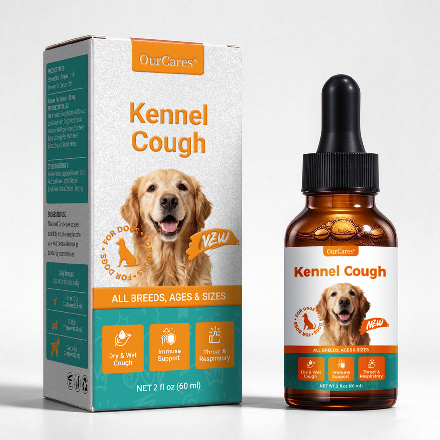 OURCARES Dog Respiratory Support, Soothing Relief for Occasional Cough & Nasal Congestion