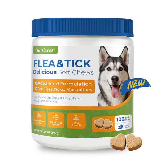 Advanced Shield Soft Chews - Natural Defense & Pest Protection for Dogs