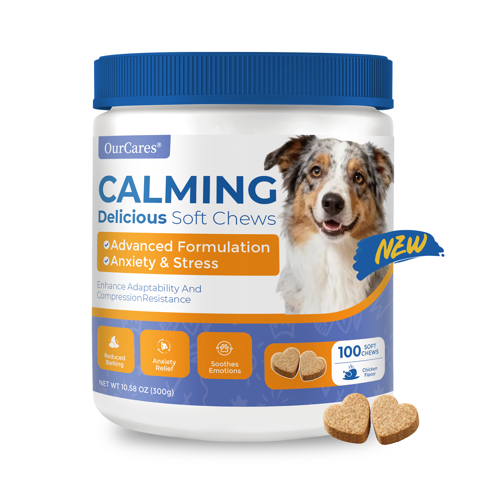 Calming Chews for Dogs - Anxiety Relief
