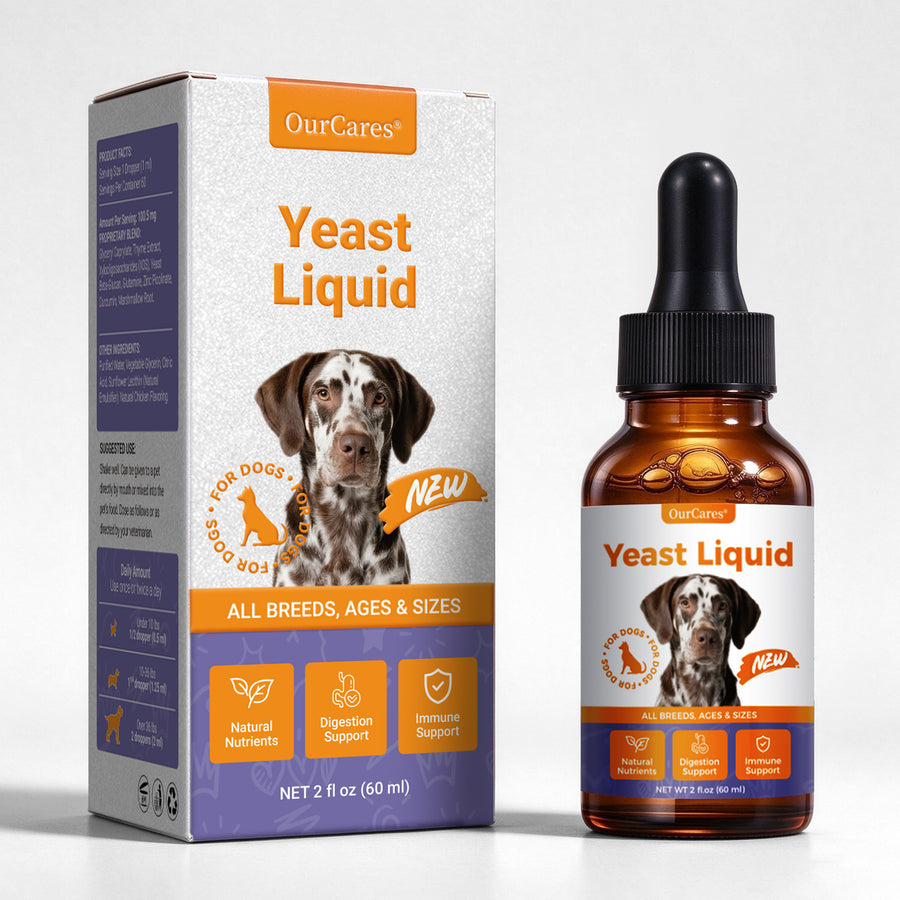 OURCARES Dog Yeast & Itch Relief, Skin Flora Balance & Healthy Skin Support