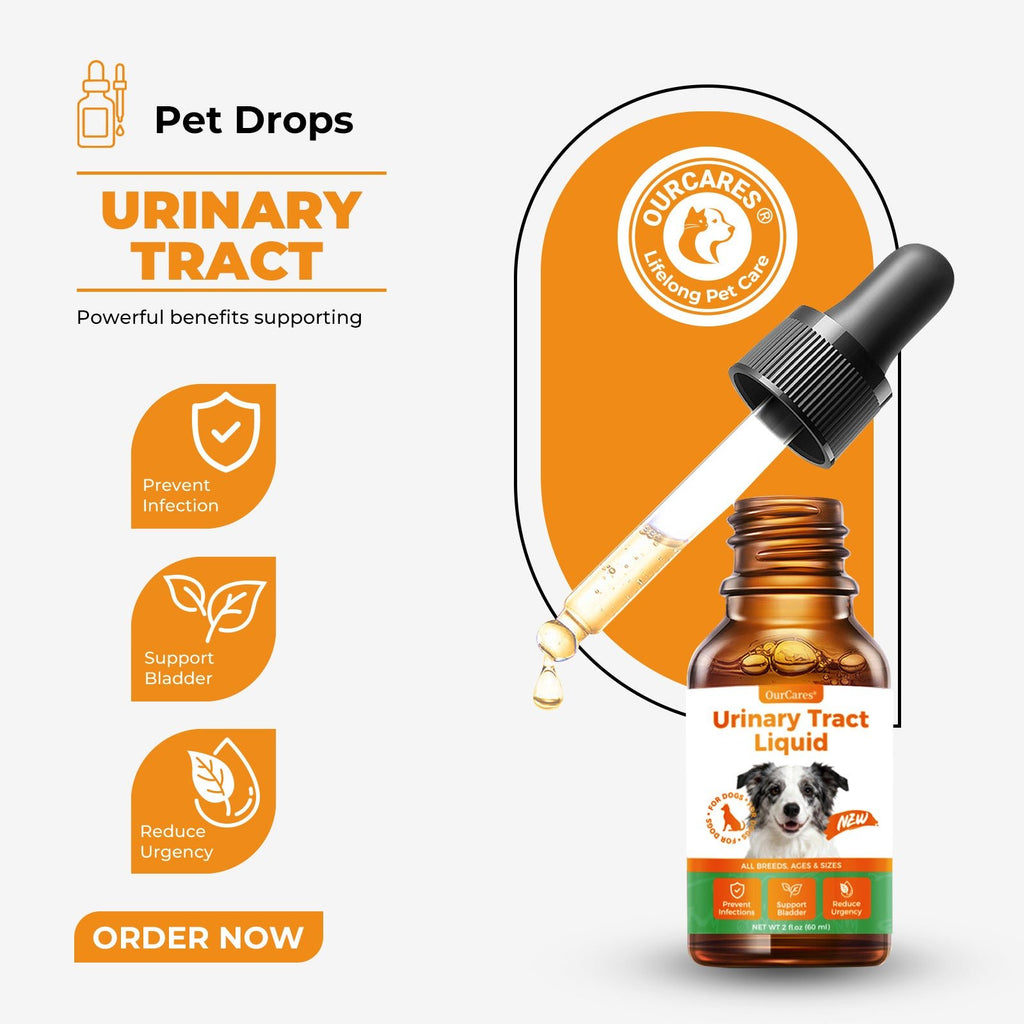 OURCARES Urinary Tract Support for Dogs, Kidney & Bladder Health Supplement