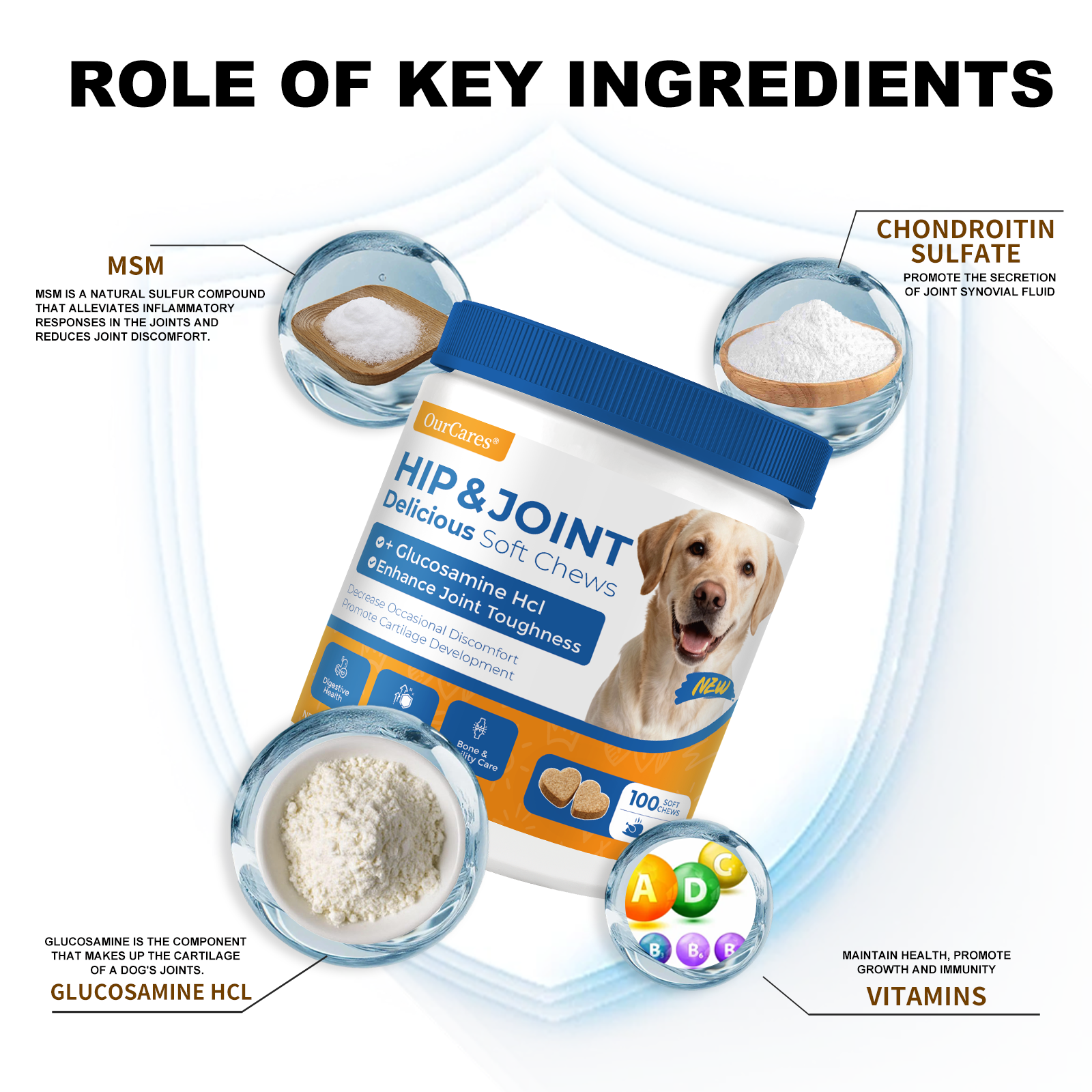 Advanced Hip & Joint Support for Dogs