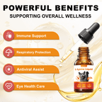 OURCARES L-Lysine Liquid for Cats, Immune System Support & Respiratory Health Booster