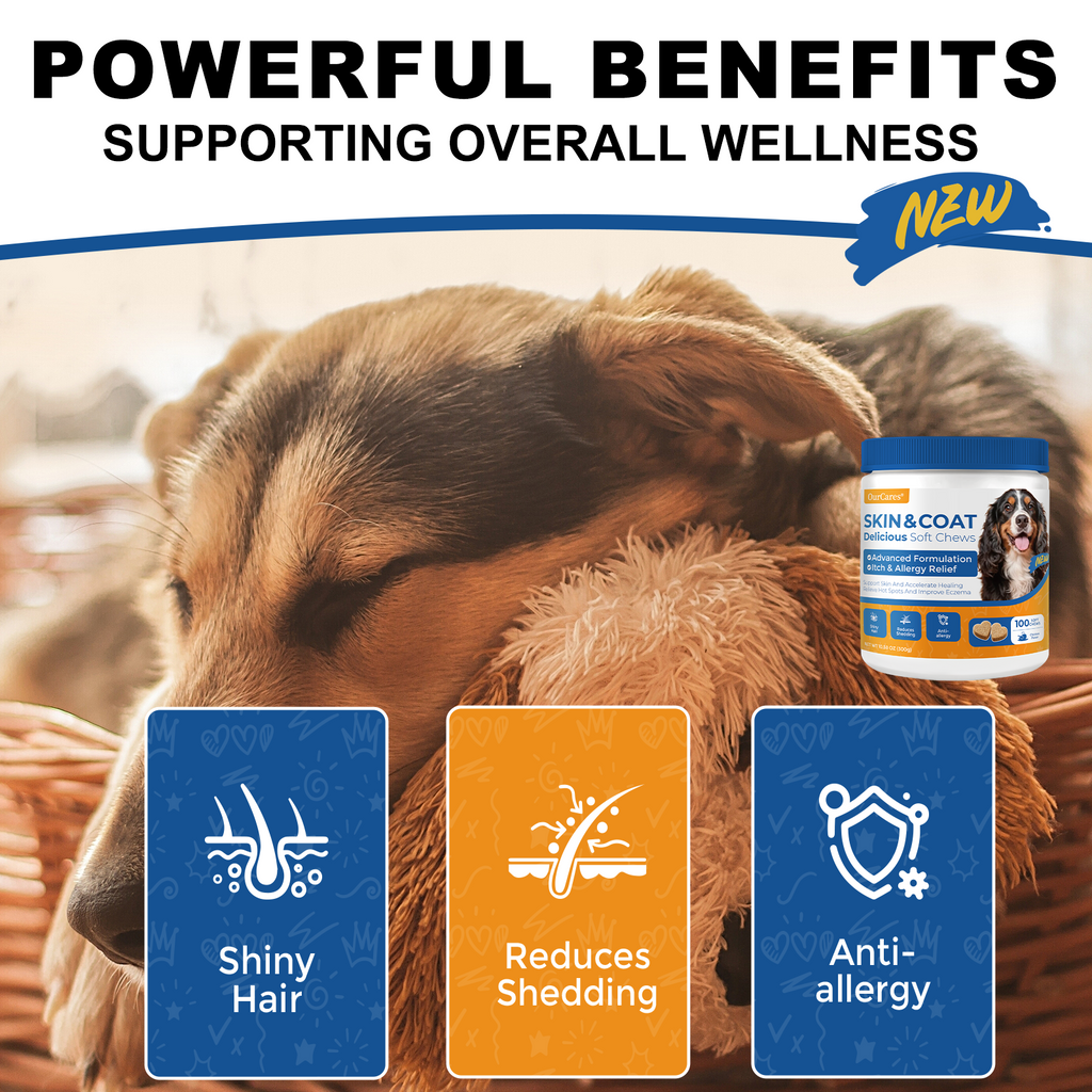 Salmon Oil for Dogs - Skin & Coat Support