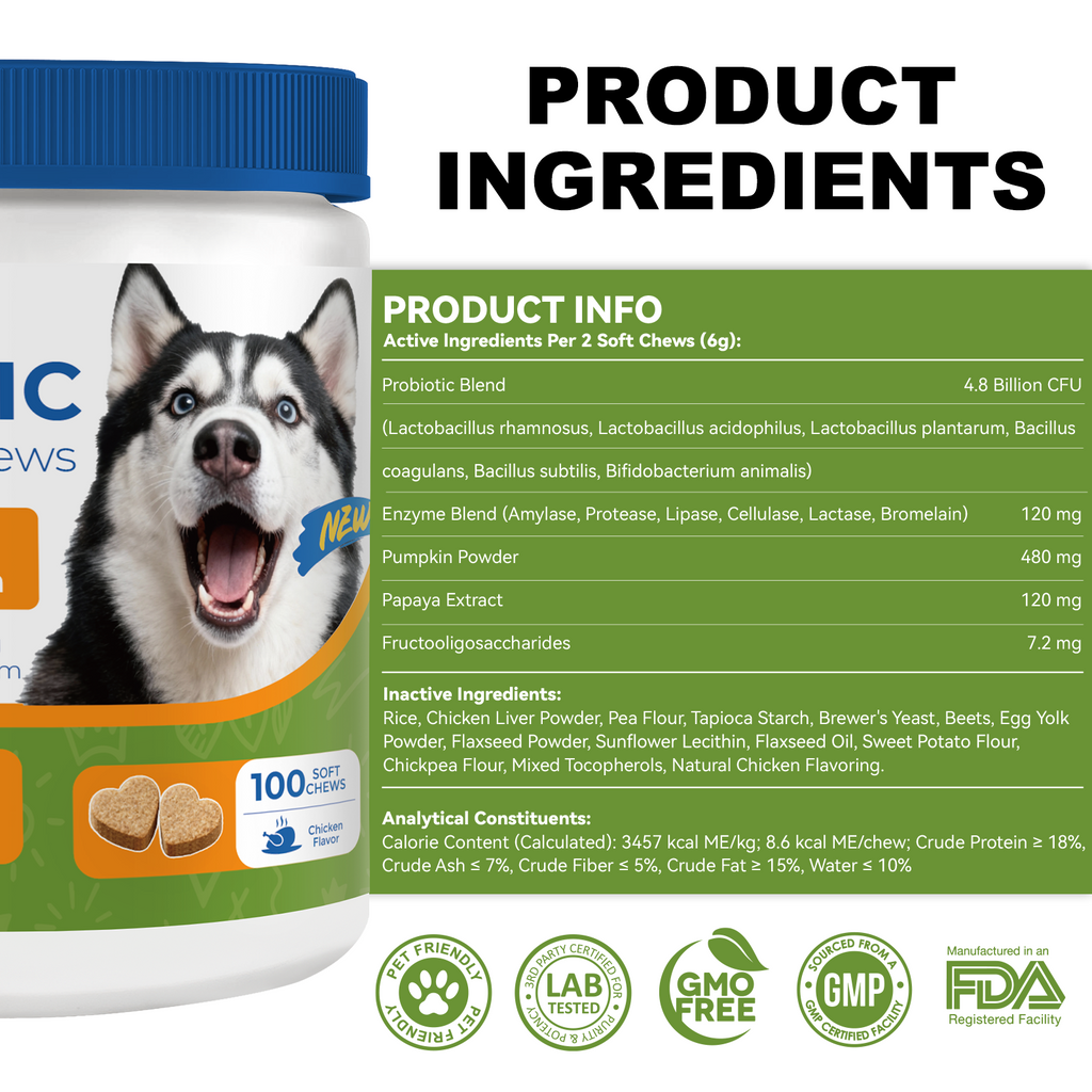 Probiotics for Dogs - Digestive Health