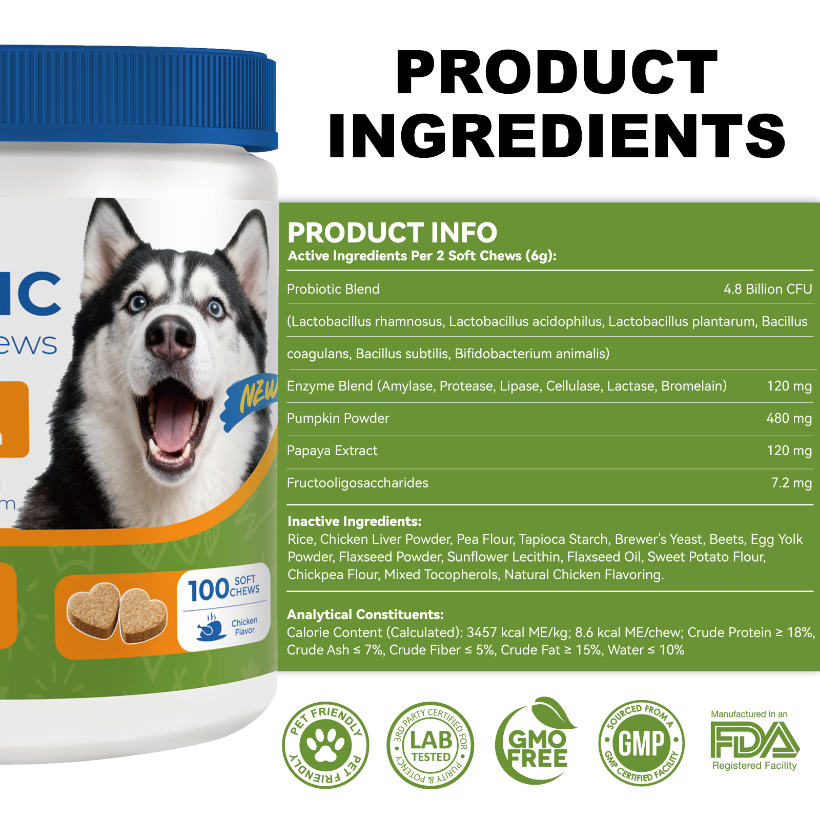 Probiotics for Dogs - Digestive Health