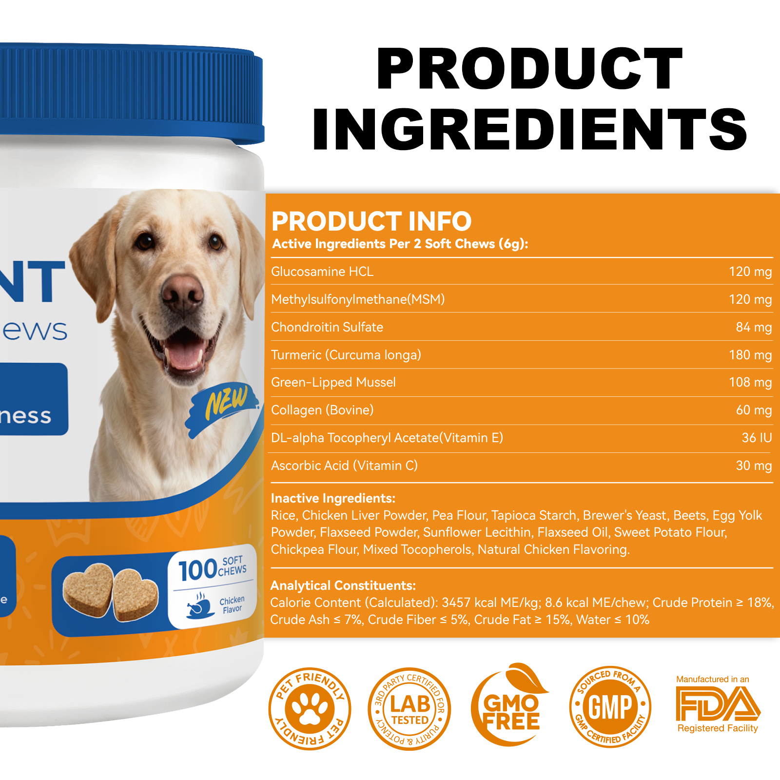 Advanced Hip & Joint Support for Dogs