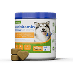 OURCARES 10-in-1 Multivitamin Soft Chews provide daily comprehensive support for dog skin, coat and joint health, ideal for all breeds
