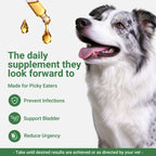 OURCARES Urinary Tract Support for Dogs, Kidney & Bladder Health Supplement