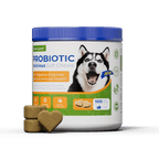 OURCARES Probiotic Bites soft chews support dog digestive health and immune system, daily probiotic supplement for all breeds