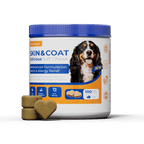 OURCARES Skin and Coat Supplement, Omega-3 for Dogs, Relieves Itchy Skin & Reduces Excessive Shedding